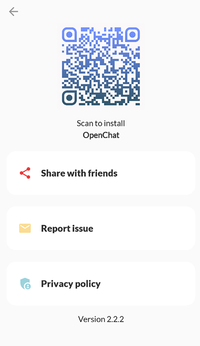 OpenChat官方版软件下载 第2张图片