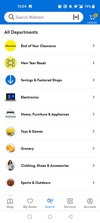 沃尔玛超市网上购物app最新版下载 第2张图片